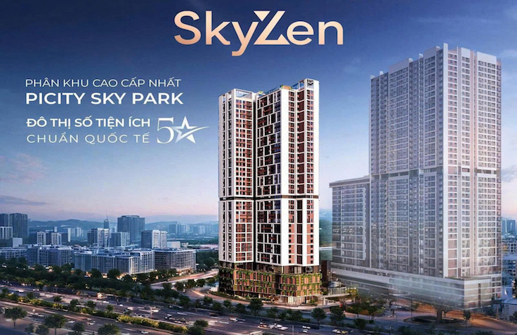 Hình ảnh SkyZen khu căn hộ Picity Sky Park