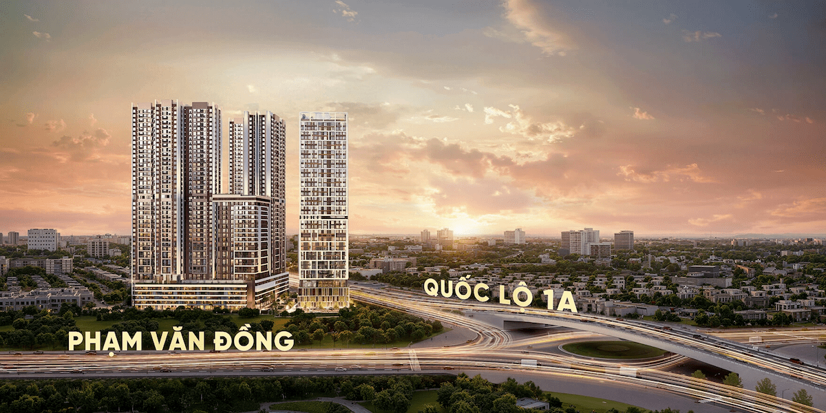 Phối cảnh vị trí SkyZen