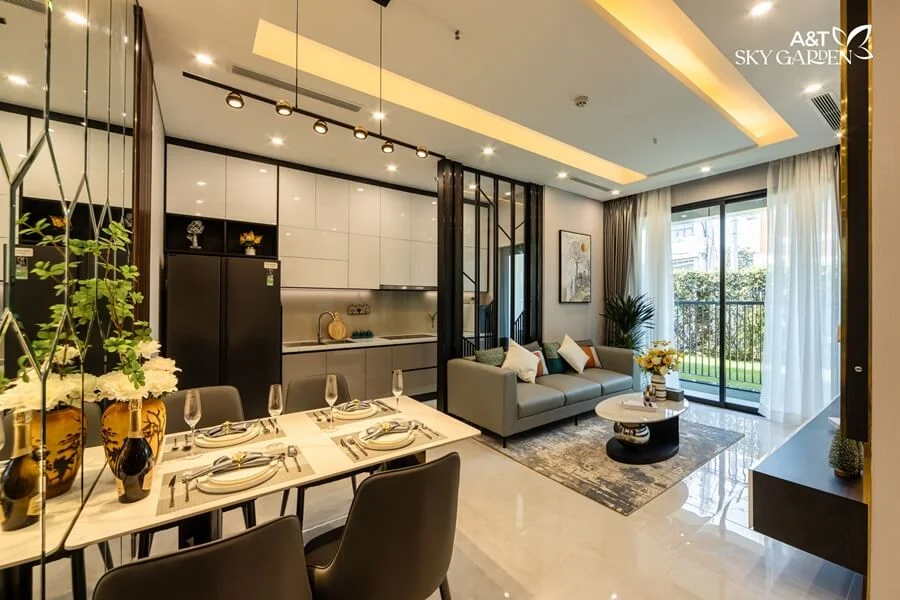 Căn hộ mẫu A&T Sky Garden