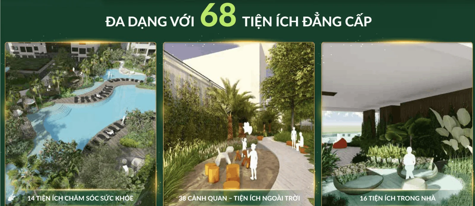 Tiện ích căn hộ Green Skyline