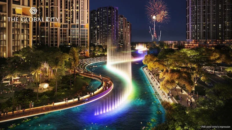 Kênh đào nhạc nước The Global City