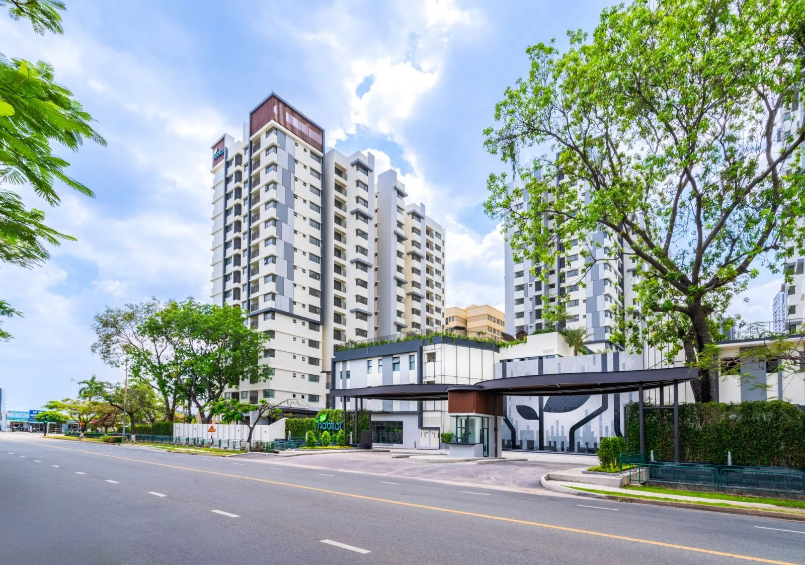Phối cảnh khu căn hộ the Habitat