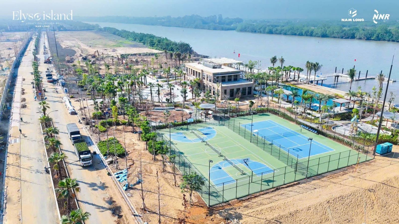 Tiện độ dự án Elyse Island